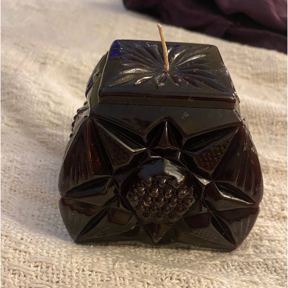 Kinzie candle néw numbered glass look